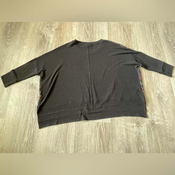 Nally & Millie USA Womens Aztec Pullover Swetaer Half Sleeve One Size - Picture 3 of 6